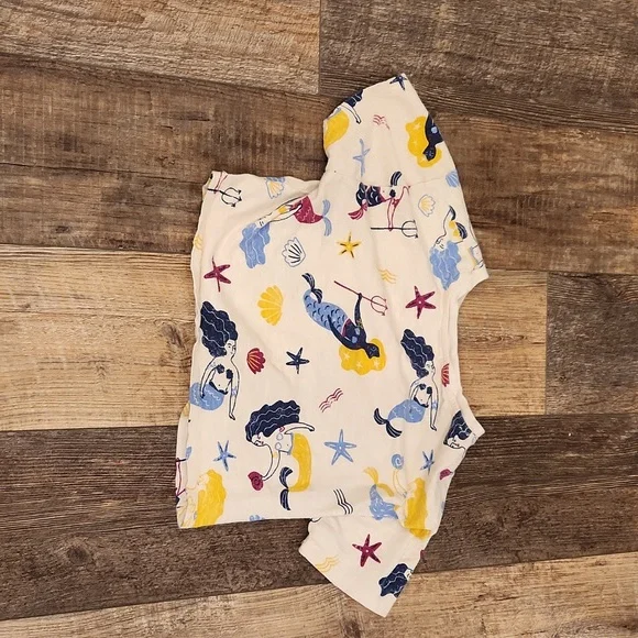 Mermaid Crop top tee - Picture 4 of 4